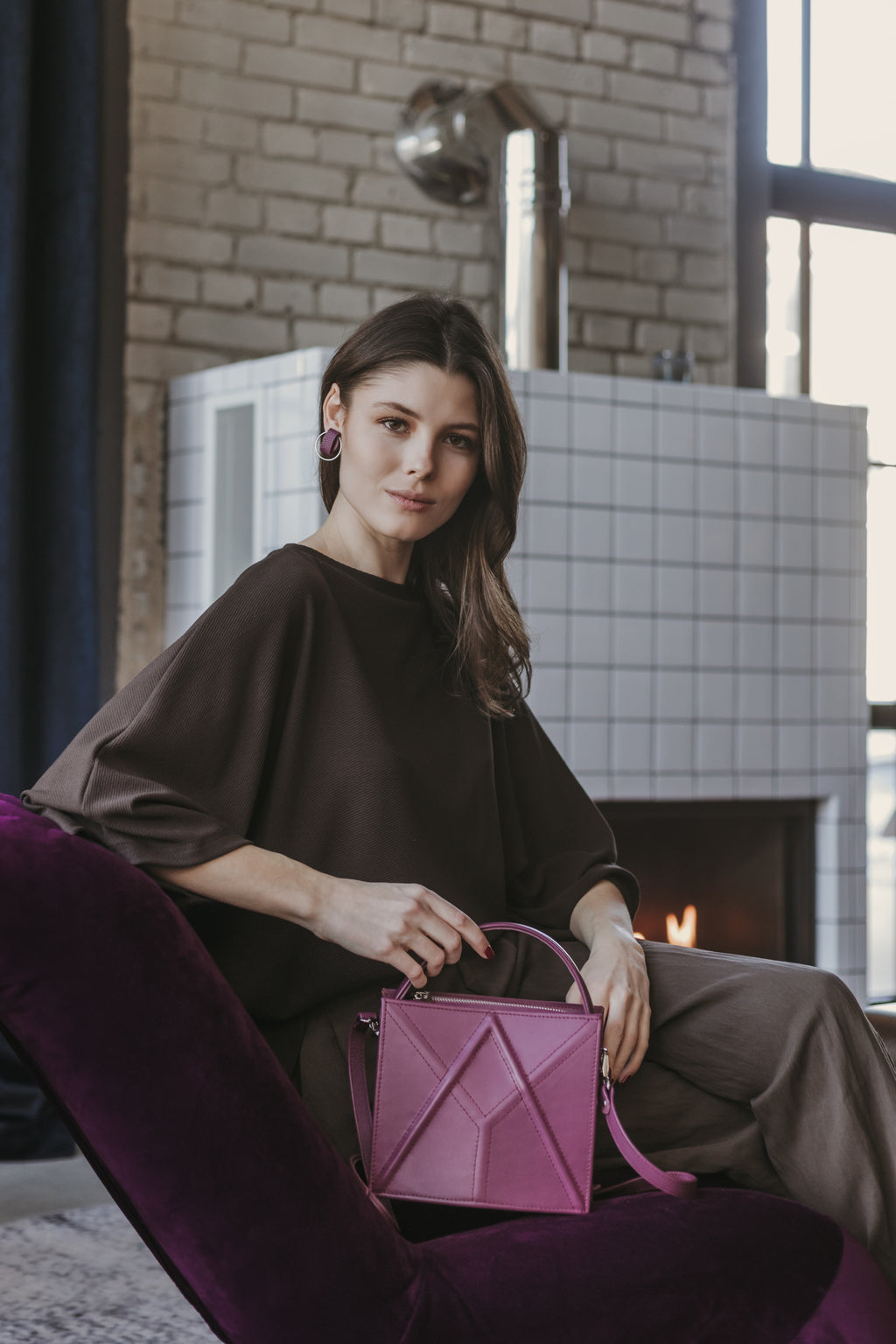 FACET bag with handle