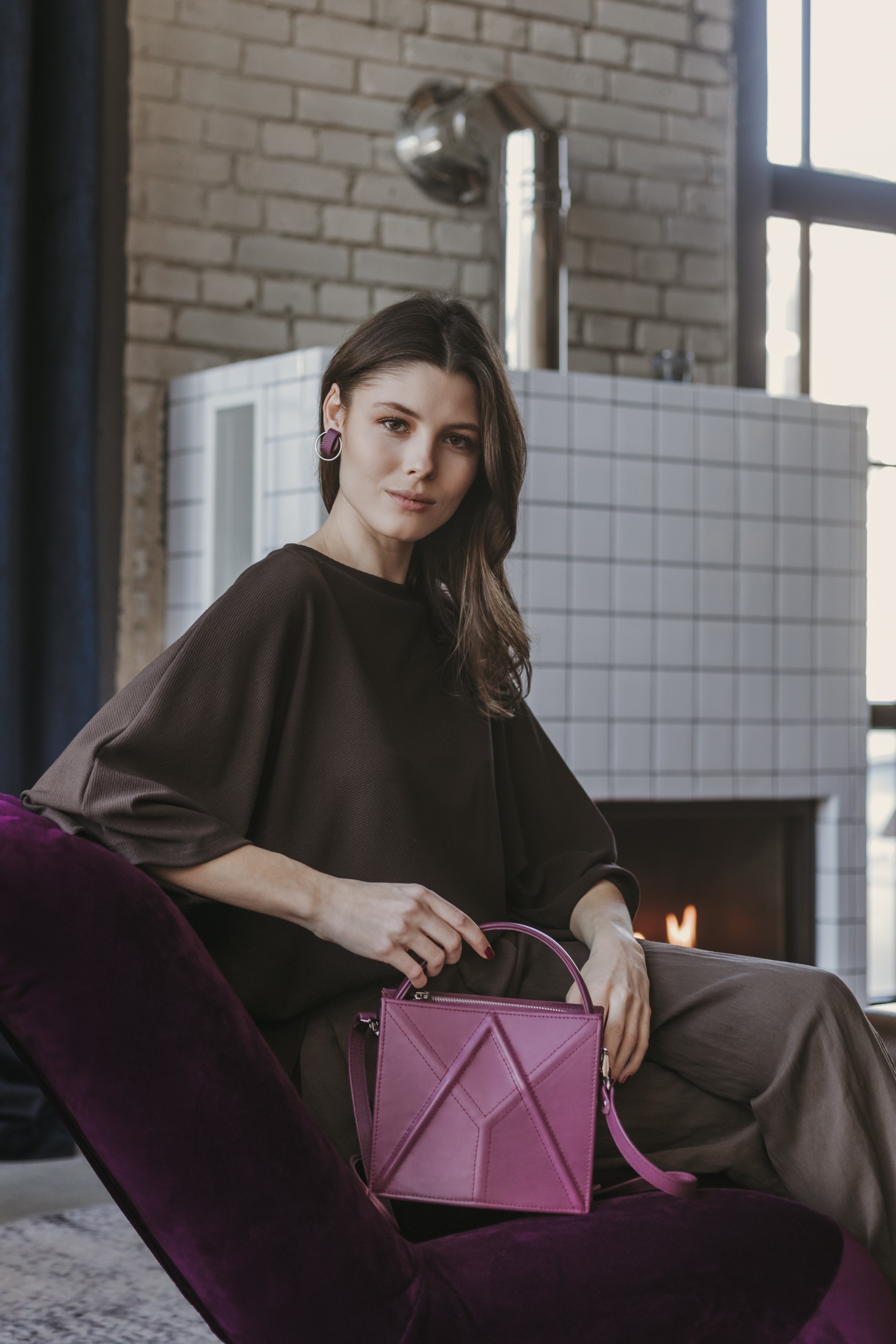 FACET bag with handle